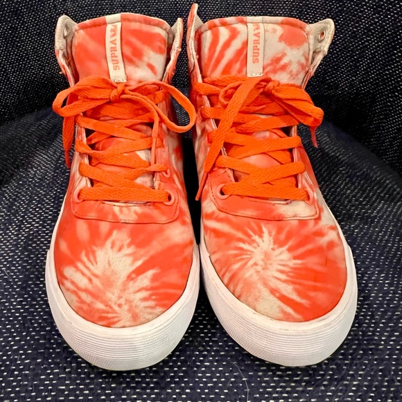 SUPRA High Tops 🧡🤍🧡 - Picture 3 of 10